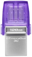 USB Flash Drive Kingston DataTraveler microDuo 3C Purple 128Gb (DTDUO3CG3/128GB)