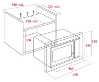 Cuptor cu microunde incorporabil Teka ML 8200 BIS imaginea #2 — magazin online Desire.md
