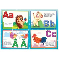 Книга со звуками Dorința Alfabet 29x20cm фото №2 — интернет-магазин Desire.md