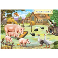 Книга со звуками Dorința Animale 29x20cm фото №4 — интернет-магазин Desire.md