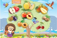 Carte cu sunete Dorința Super Fructe.Legume.Fructe de pădure...20.5x29cm imaginea #2 — magazin online Desire.md