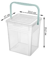 Container de depozitare Bytplast Econova 8L (45713) imaginea #5 — magazin online Desire.md