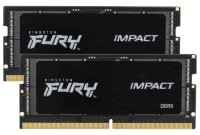 Оперативная память Kingston Fury Beast 16Gb DDR5-4800MHz SODIMM Kit (KF548S38IBK2-16)