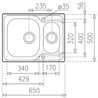 Chiuvetă de bucătărie Teka Universe 60 T-XP Inox imaginea #2 — magazin online Desire.md
