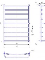 Uscător de prosoape Mario Lux 900х630/600 imaginea #2 — magazin online Desire.md
