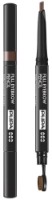Карандаш для бровей Pupa Full Eyebrow Pencil 003 Dark Brown