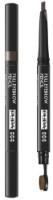Карандаш для бровей Pupa Full Eyebrow Pencil 004 Extra Dark