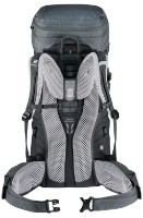 Rucsac Deuter Aircontact Lite 45+10 SL Shale-Graphite imaginea #2 — magazin online Desire.md
