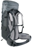 Rucsac Deuter Aircontact Lite 45+10 SL Shale-Graphite imaginea #3 — magazin online Desire.md