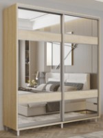 Шкаф-купе Mobildor-Lux Aron-P 200x220 Oak Sonoma (aronp5177) K3