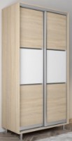 Шкаф-купе Mobildor-Lux Aron-P 110x220 Oak Sonoma/White (aronp3245) K