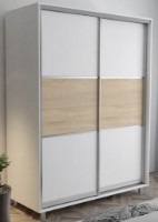 Шкаф-купе Mobildor-Lux Aron 140x220 White/Oak Sonoma (aron2042) K