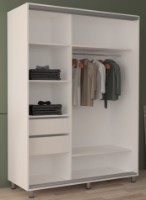 Шкаф-купе Mobildor-Lux Aron 150x220 White/Oak Sonoma (aron1224) K фото №2 — интернет-магазин Desire.md