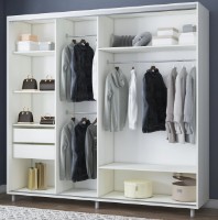 Шкаф-купе Mobildor-Lux Aron 200x220 White/Oak Sonoma (aron1512) K фото №2 — интернет-магазин Desire.md