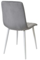 Стул Deco DC-90P Dark Grey/White Legs фото №2 — интернет-магазин Desire.md