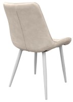 Scaun Deco Hans Beige/White Legs imaginea #2 — magazin online Desire.md