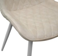 Scaun Deco Hans Beige/White Legs imaginea #4 — magazin online Desire.md
