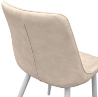 Scaun Deco Hans Beige/White Legs imaginea #5 — magazin online Desire.md