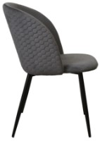 Стул Deco Spectre Dark Grey/Black Legs фото №4 — интернет-магазин Desire.md