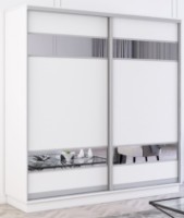 Шкаф-купе Mobildor-Lux Fox Mirror Elements 220x220 White (fox6671)