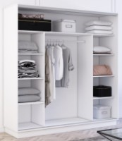 Шкаф-купе Mobildor-Lux Fox Mirror Elements 230x220 White (fox6607) фото №2 — интернет-магазин Desire.md