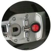 Motocicleta electrica Chipolino SportMax Black (ELMSM0212BK) imaginea #9 — magazin online Desire.md