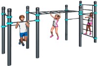 Уличный спортивный тренажер PlayPark Workout КIDS C-122