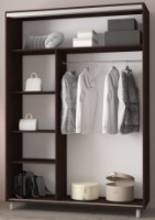 Шкаф-купе Mobildor-Lux Aron P 130x220 (2226 Wenghe) K3 фото №2 — интернет-магазин Desire.md