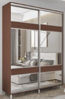 Шкаф-купе Mobildor-Lux Aron P 160x220 (2226 Wenghe) K3 фото №1 — интернет-магазин Desire.md