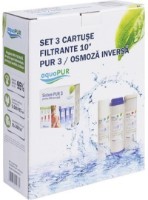 Cartuș de schimb pentru filtru Valrom AquaPUR 10 PUR3/Ro AQUA07000810003 3pcs