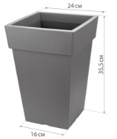 Ghiveci M Plastik Тубус М3178 imaginea #4 — magazin online Desire.md