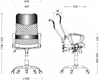Scaun de birou Новый стиль Ultra GTP Tilt CHR68 C-11/OH5 ECO-30 imaginea #2 — magazin online Desire.md