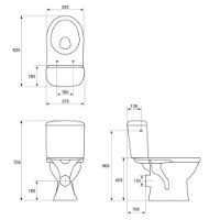 Vas WC Cersanit Merida (110207) imaginea #3 — magazin online Desire.md