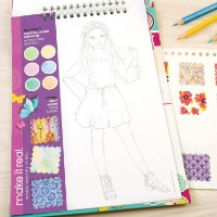 Раскраска для детей Make it Real Sketchbook Blooming Creativity (3202) фото №5 — интернет-магазин Desire.md