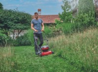 Maşina de tuns iarba cu acumulator Einhell GE-CM 36/48 (34.130.54) imaginea #2 — magazin online Desire.md