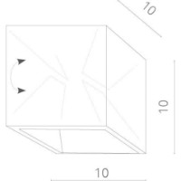 Candelabru de perete Arte Lamp A1414AL-1WH imaginea #3 — magazin online Desire.md