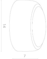 Candelabru de perete Arte Lamp A1421AP-1WH imaginea #4 — magazin online Desire.md