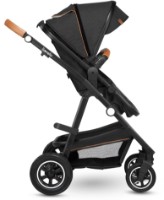 Carucior Lionelo Amber 2in1 Grey Graphite imaginea #3 — magazin online Desire.md