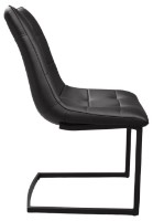 Scaun Deco Confort Black PU + Black Legs imaginea #3 — magazin online Desire.md