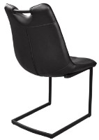 Scaun Deco Confort Black PU + Black Legs imaginea #4 — magazin online Desire.md