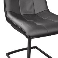 Scaun Deco Confort Black PU + Black Legs imaginea #5 — magazin online Desire.md