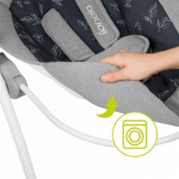 Leagăn pentru bebeluși Lionelo Ruben Grey Graphite imaginea #8 — magazin online Desire.md
