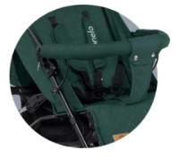 Carucior Lionelo Irma Green Forest imaginea #3 — magazin online Desire.md