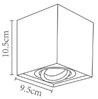 Spot Arte Lamp A5544PL-1BK imaginea #3 — magazin online Desire.md