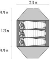 Палатка MSR Elixir 3 Tent Grey фото №3 — интернет-магазин Desire.md