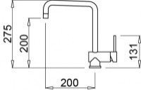 Смеситель для кухни Elleci Senna 68 Bianco (MGKSEN68) фото №2 — интернет-магазин Desire.md