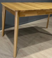 Masă pentru bucătărie MobiCasa Mary 140/185x80 Natural Wax imaginea #2 — magazin online Desire.md