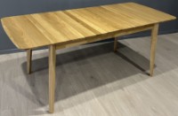 Masă pentru bucătărie MobiCasa Mary 140/185x80 Natural Wax imaginea #4 — magazin online Desire.md