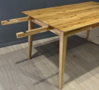 Masă pentru bucătărie MobiCasa Oslo 140/230x90 Natural Wax/Rustic imaginea #3 — magazin online Desire.md