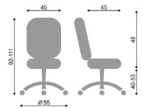 Scaun pentru copii Новый стиль Fox GTS White PL55 OH3/С6 imaginea #3 — magazin online Desire.md